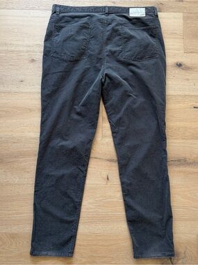 Vuori Pants Mens 38 Gray Regular Fit Corduroy Chino Stretch Casual Pockets*U